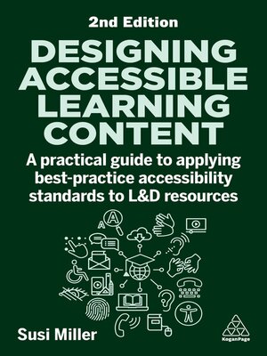 cover image of Designing Accessible Learning Content